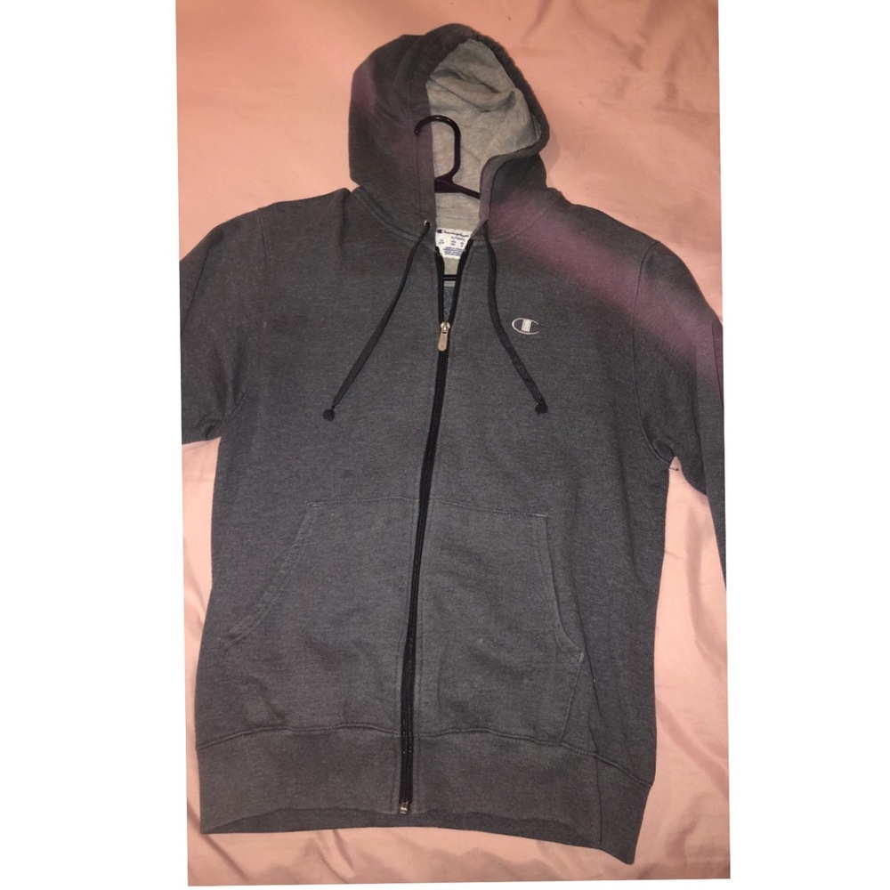 Champion gray hoodie